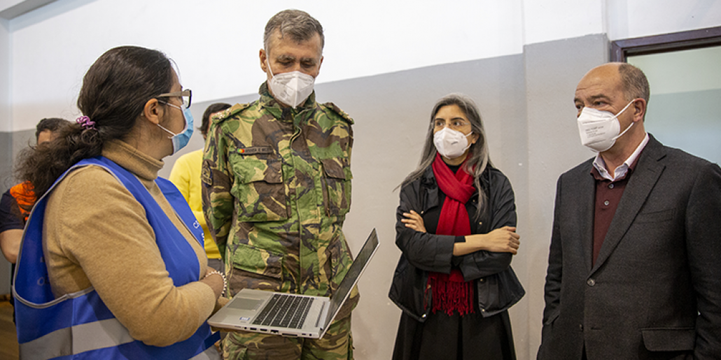 Coordenador da "Task Force" elogia processo de vacinação em Cascais